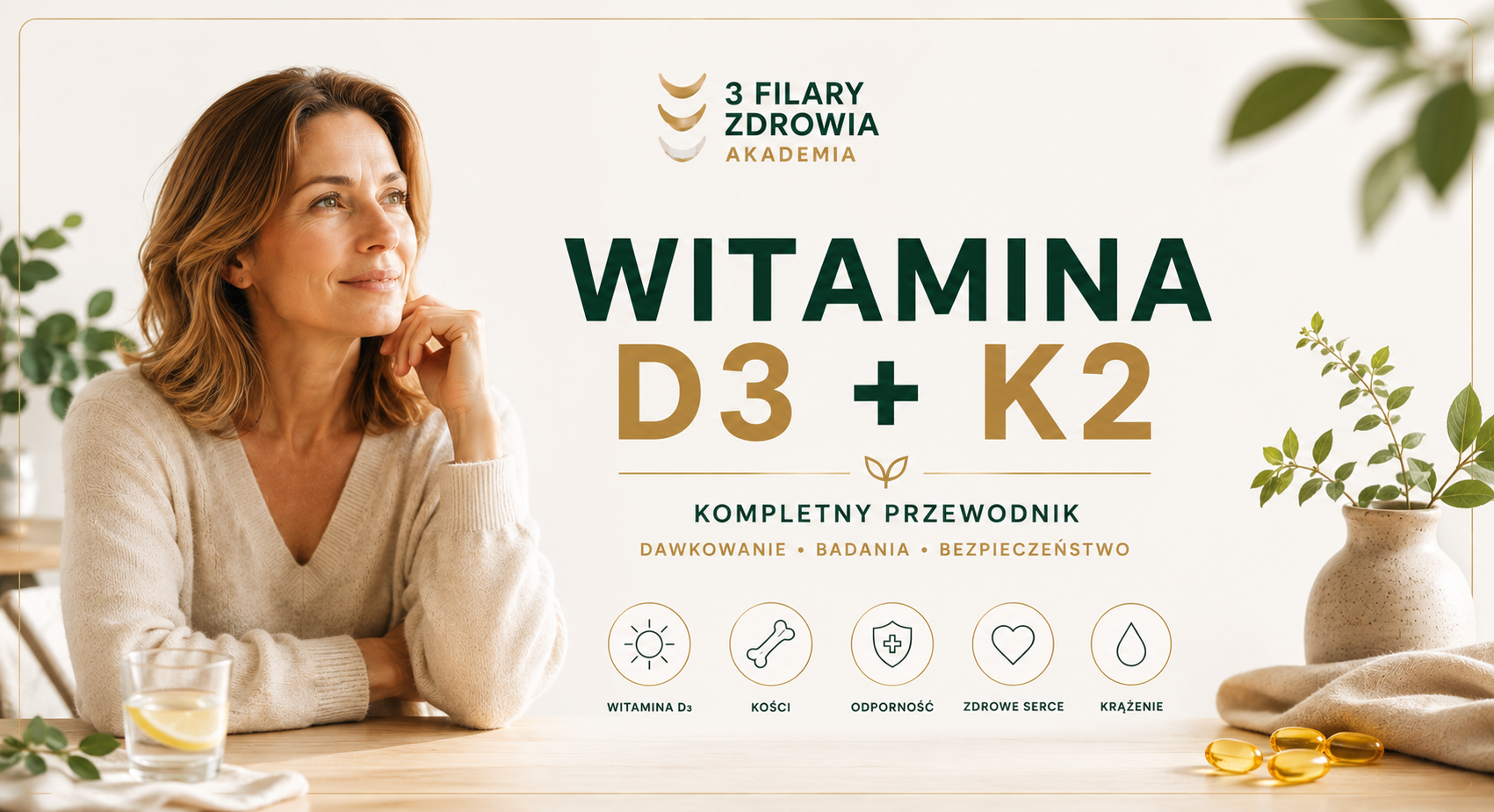 Witamina D3 i K2 – czy naprawdę trzeba brać je razem? Dawkowanie, badania i bezpieczeństwo