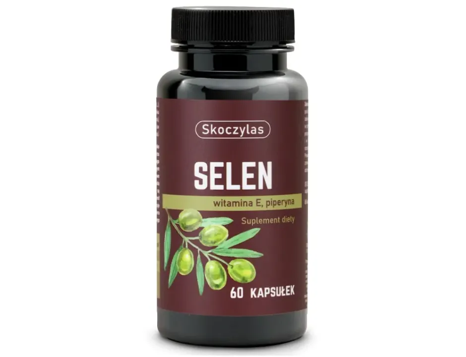 Selen 110 µg witamina E piperyna Skoczylas – 60 kaps.