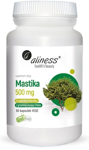 Mastika Żywica Pistacia Lentiscus 500 mg – Chios, 60 kaps. — zdjęcie 1
