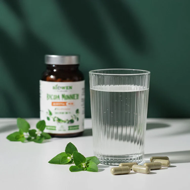 Bacopa Monnieri Biowen 120 kaps. – 50% Bakozydów, Brahmi — miniatura 2