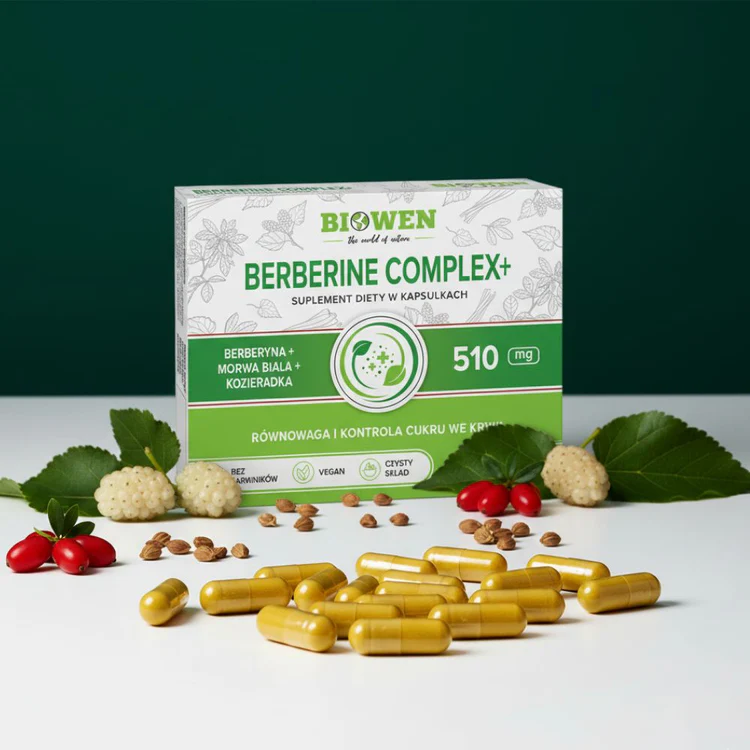 Biowen BERBERINE Complex+ 510 mg 15 kapsułek — miniatura 2