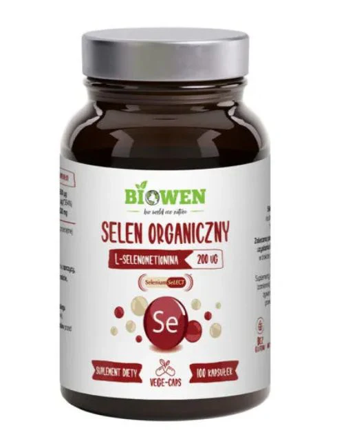 Selen Organiczny Biowen 100 kaps. – 200 µg, Selenometionina