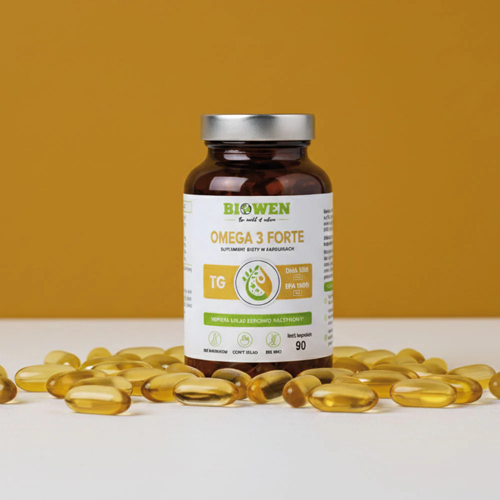 Omega 3 Forte Biowen 90 kaps. – 1000 mg EPA, 500 mg DHA — miniatura 2