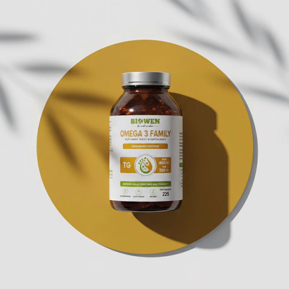 Omega 3 Family TG Biowen 225 kaps. – 720 EPA + 480 DHA — miniatura 2
