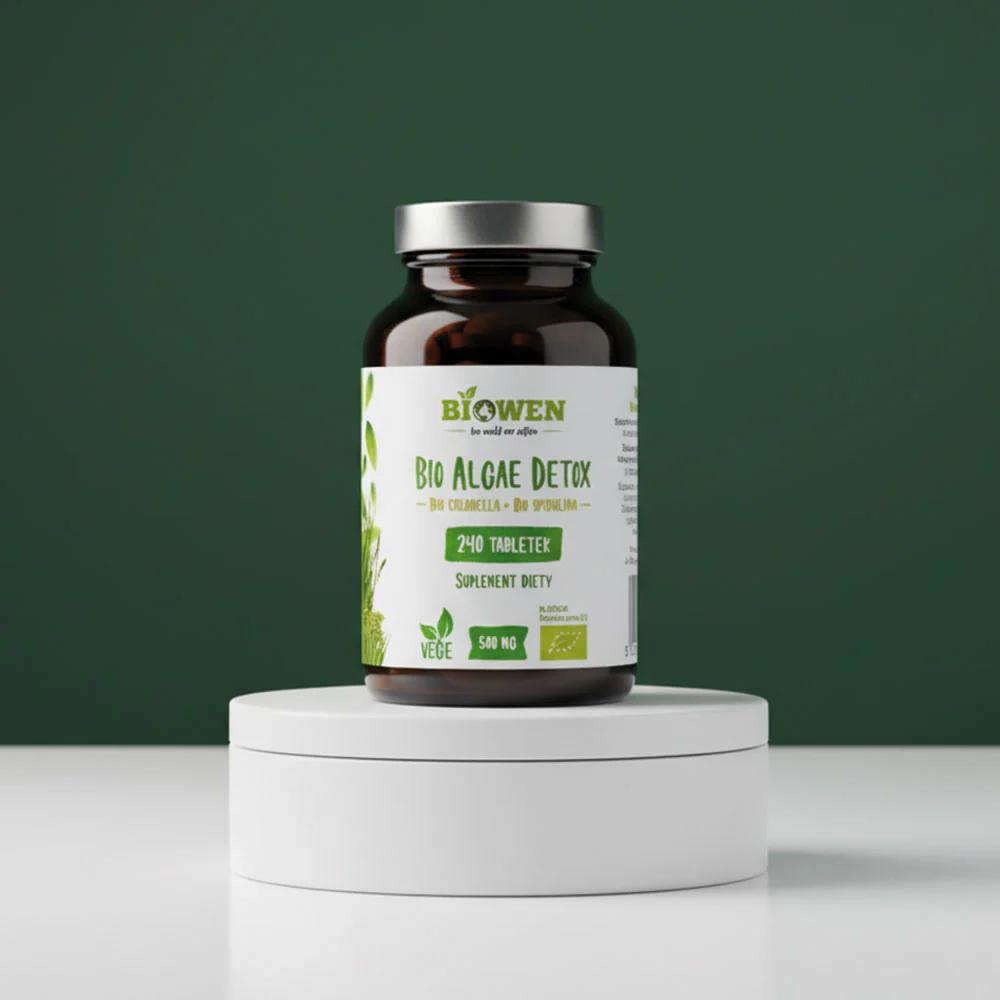 BIO Algae Detox Biowen 240 tabl. – Chlorella + Spirulina BIO — miniatura 2