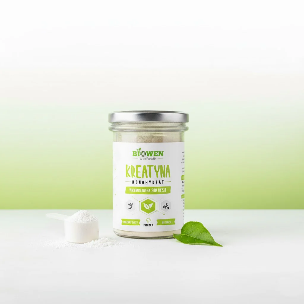 Kreatyna Monohydrat Biowen 250 g – 200 MESH, Tauryna 500 mg — miniatura 2