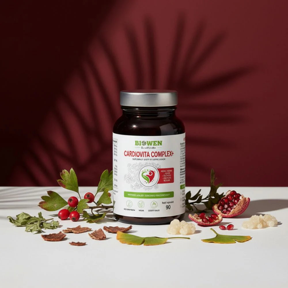 Cardiovita Complex+ Biowen 90 kaps. – Serce, Naczynia, 6 Roślin — miniatura 2