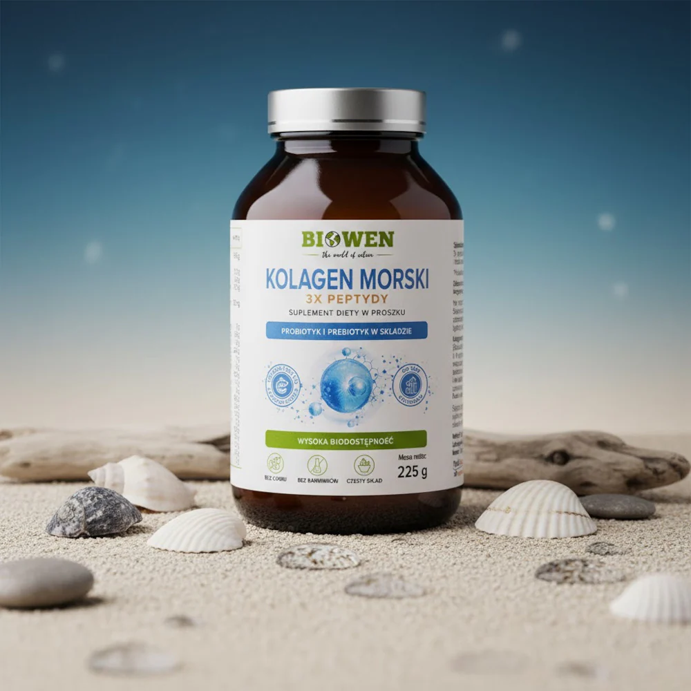 Kolagen Morski Biowen 225 g – Naticol®, LactoSpore®, Wit. C — miniatura 2