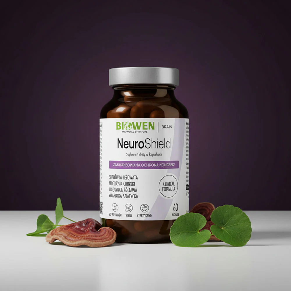 NeuroShield Biowen 60 kaps. – Lion's Mane, Cordyceps, Reishi — miniatura 2