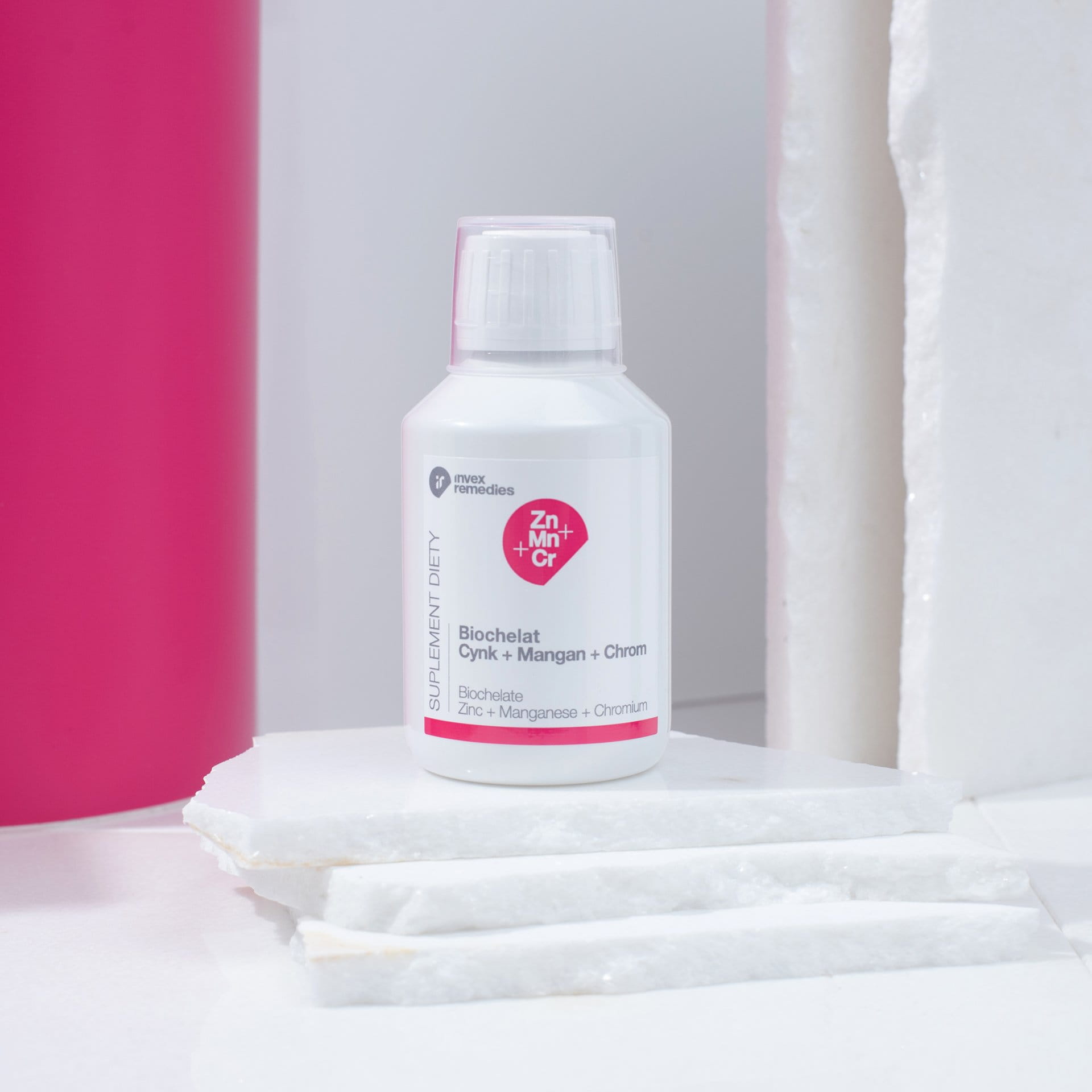 Biochelat Cynk+Mangan+Chrom Invex Remedies 150 ml – Płyn — miniatura 2