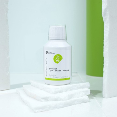 Biochelat Cynk+Miedź+Magnez Invex Remedies 150 ml – Zn+Cu+Mg — miniatura 2