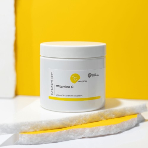 Witamina C + Acerola Invex Remedies 100 g – 1000 mg, Proszek — miniatura 2