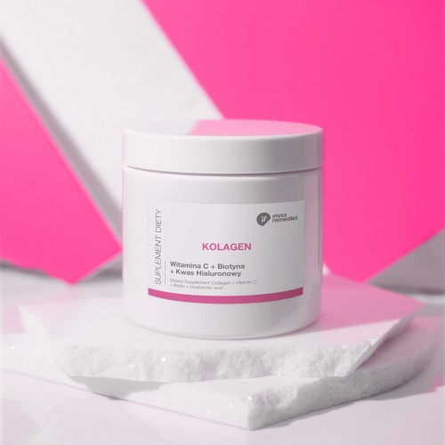 Kolagen Rybi + Wit. C + Biotyna + HA Invex Remedies 184 g Mango — miniatura 2