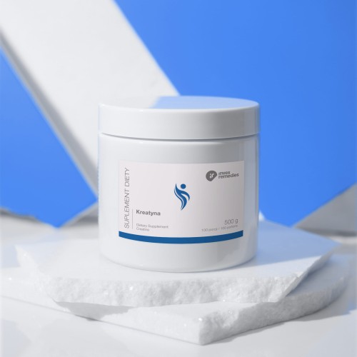 Kreatyna Invex Remedies 500 g – Monohydrat, 1 Składnik, VEGE — miniatura 2