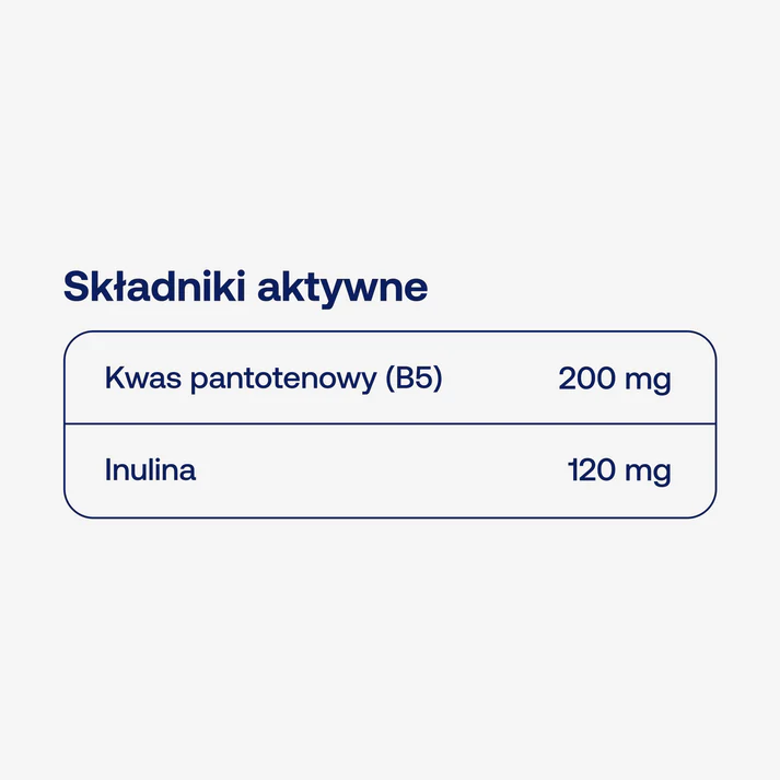 BICAPS B5 Formeds 60 kaps. – Kwas Pantotenowy 200 mg, VEGE — miniatura 2