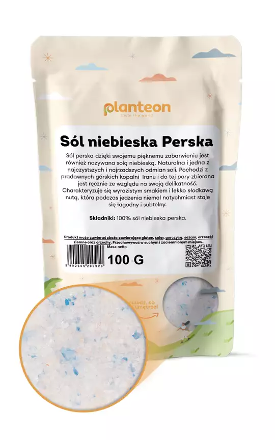 Sól niebieska perska Planteon – unikalny skarb z Iranu i naturalny smak — miniatura 2
