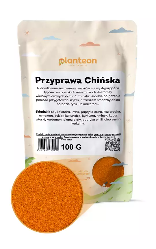 Przyprawa chińska Planteon - 100 g - orientalny bukiet smaków i aromatyczna lekkość Azji — miniatura 2