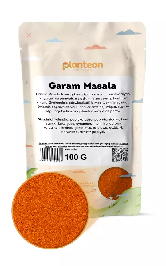 Garam Masala Planteon - 100 g - aromatyczna dusza Indii i rozgrzewająca moc ziół — miniatura 2