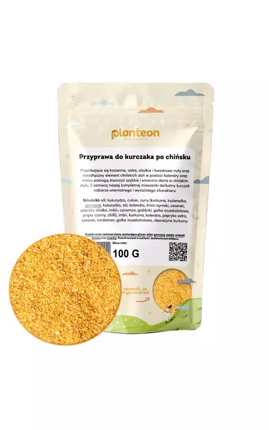 Przyprawa do kurczaka po chińsku Planteon - 100 g - egzotyczna podróż i harmonia pięciu smaków — miniatura 2