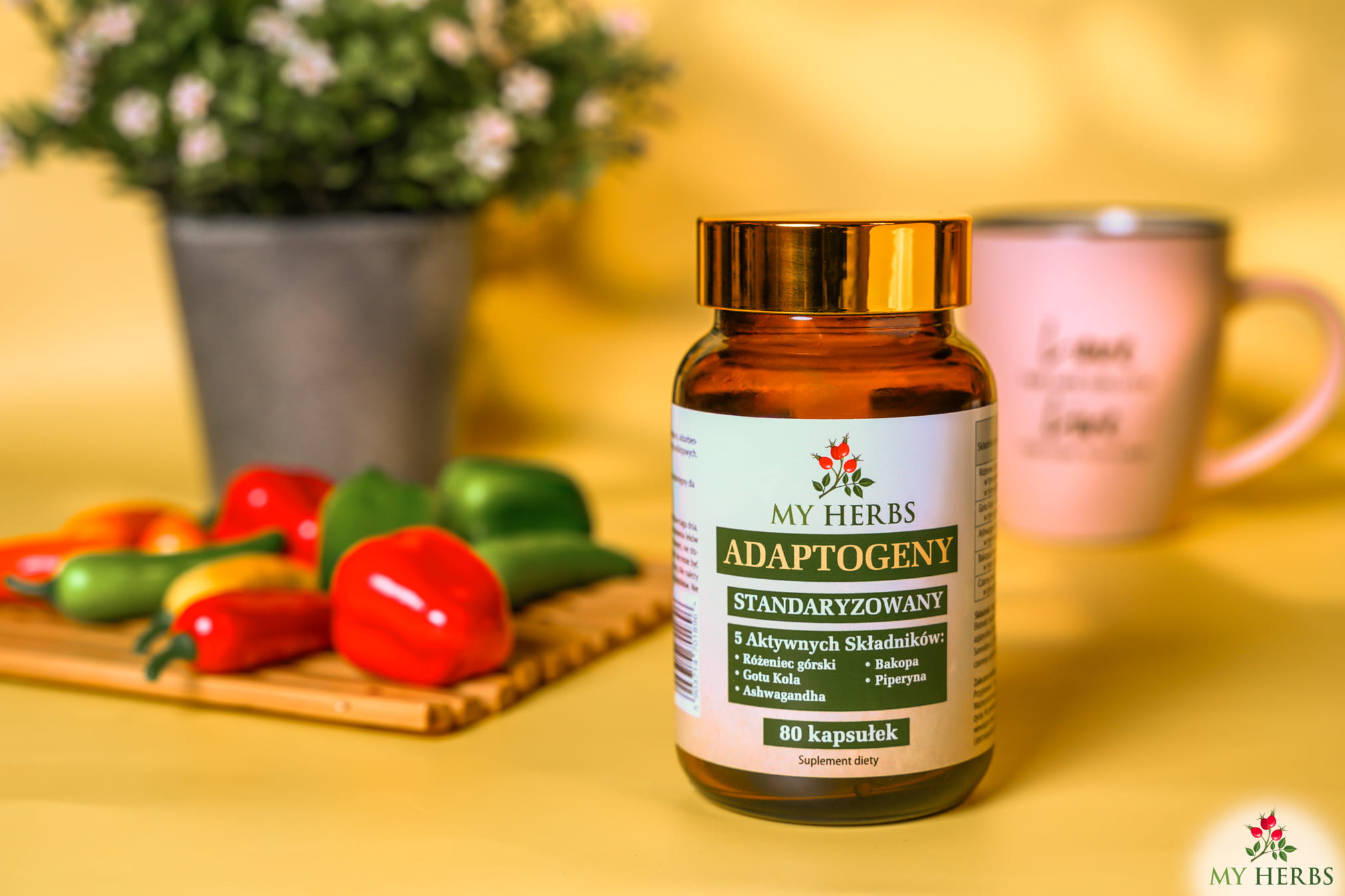 Adaptogeny 5 w 1 Bio Herbs — miniatura 2