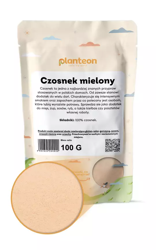 Czosnek mielony Planteon – aksamitna tekstura i skoncentrowana moc naturalnego antybiotyku — miniatura 2