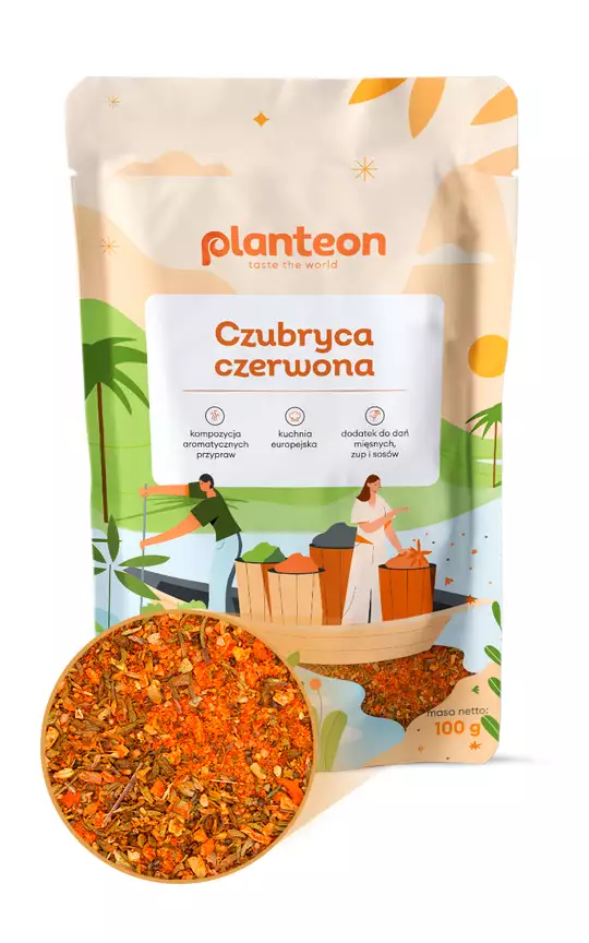 Czubryca czerwona Planteon – ognisty temperament Bałkanów i ziołowa lekkość dla Twojego układu trawiennego — miniatura 2