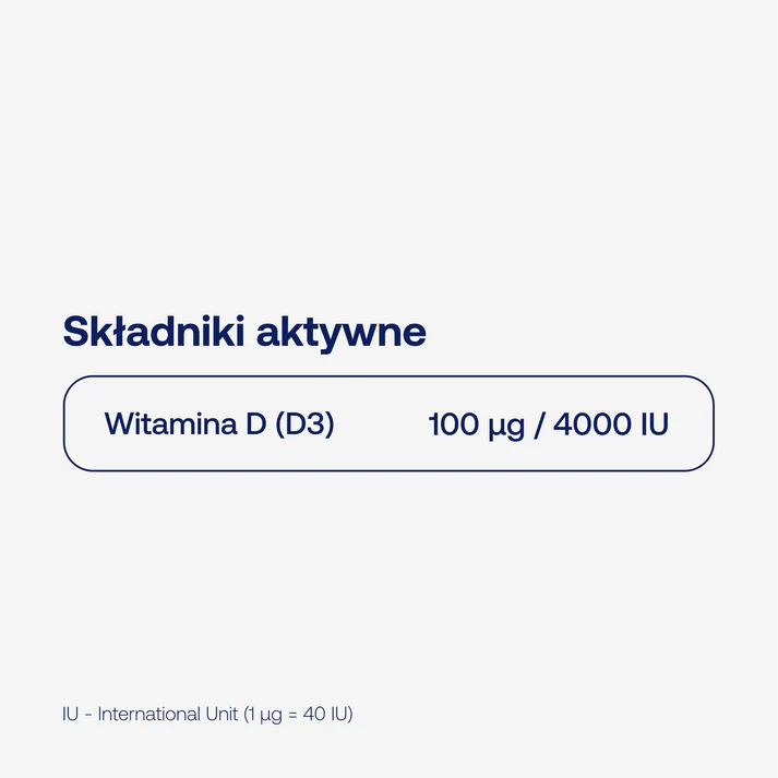 OLICAPS D3 4000 Formeds 120 kaps. – D3 4000 IU, MCT, Seniorzy 75+ — miniatura 2
