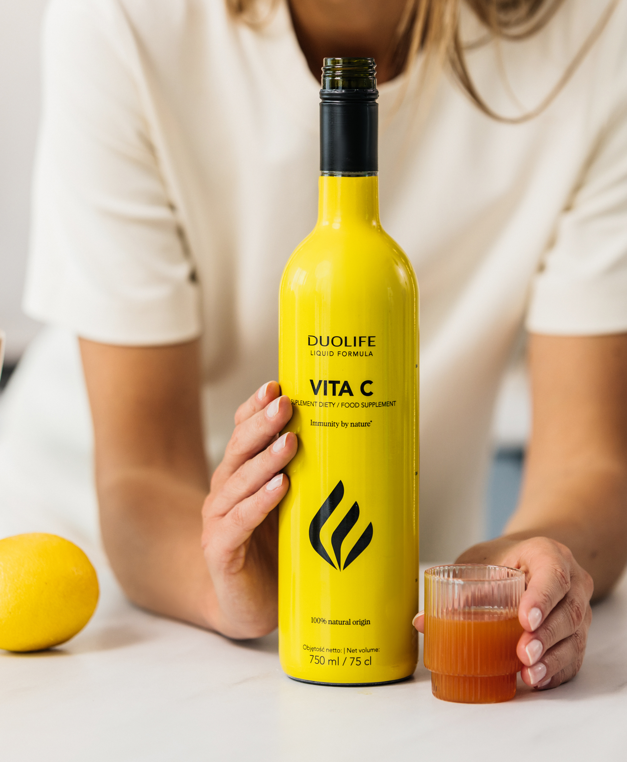 DuoLife Vita C Premium 750 ml – Naturalna Witamina C w Płynie, Maksymalna Odporność, Energia i Synteza Kolagenu — miniatura 2