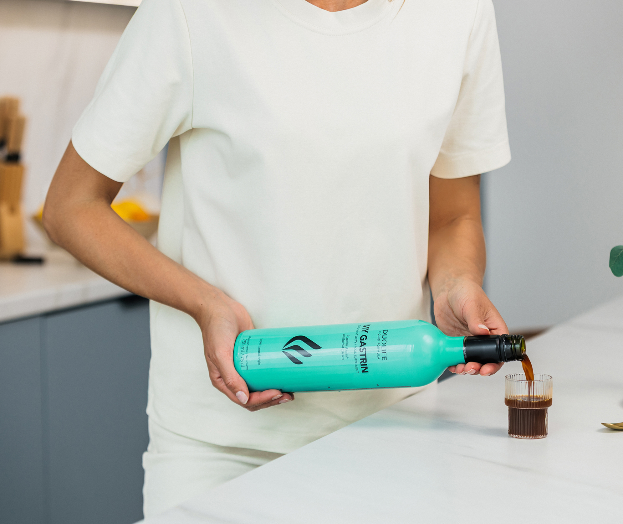 DuoLife MyGastrin Premium 750 ml – Wsparcie Układu Pokarmowego, Lepsze Trawienie, Ulga dla Żołądka i Wątroby — miniatura 2