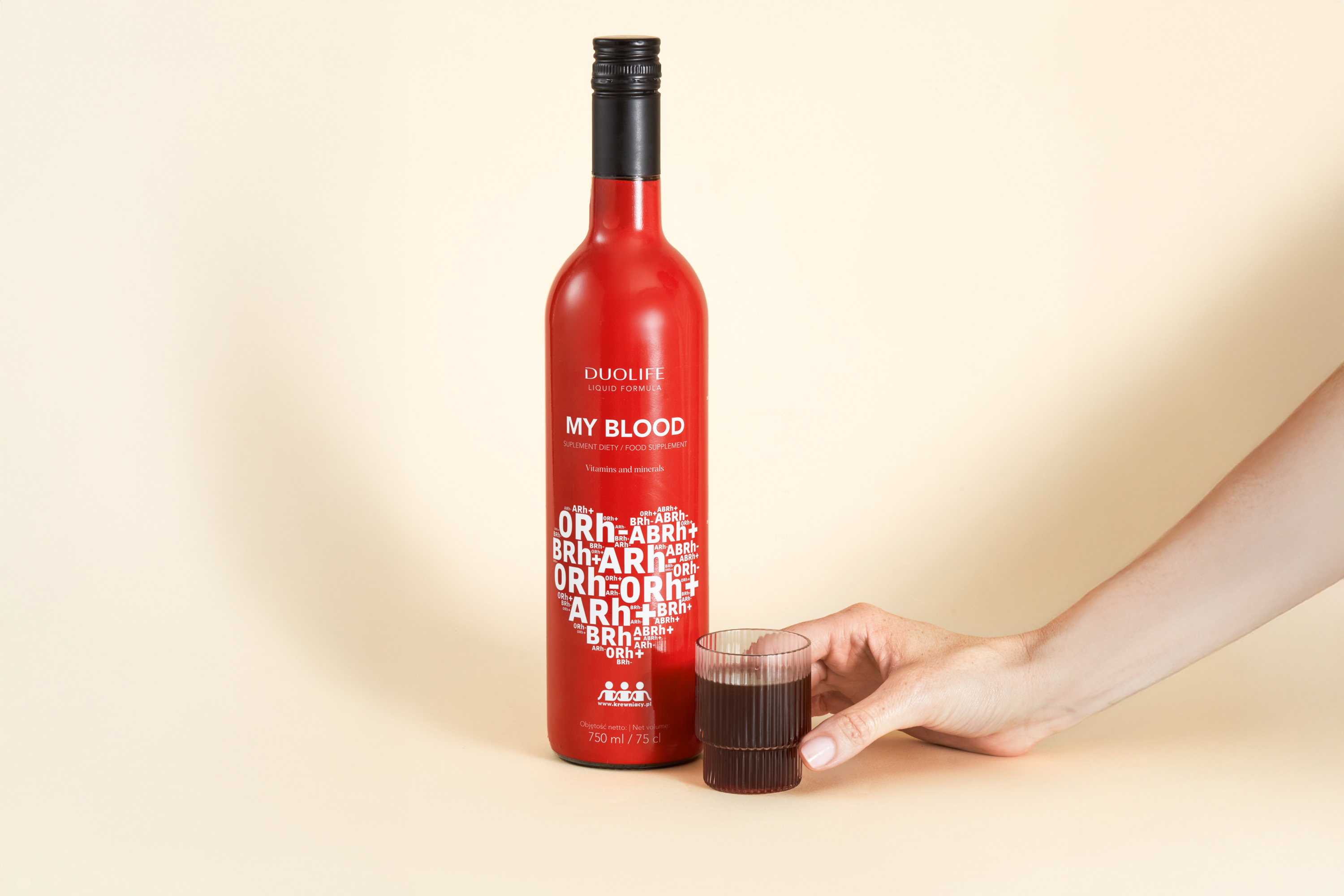 DuoLife My Blood Premium 750 ml – Moja Krew, Witaminy i Żelazo w Płynie, Prawidłowa Morfologia i Witalność — miniatura 2