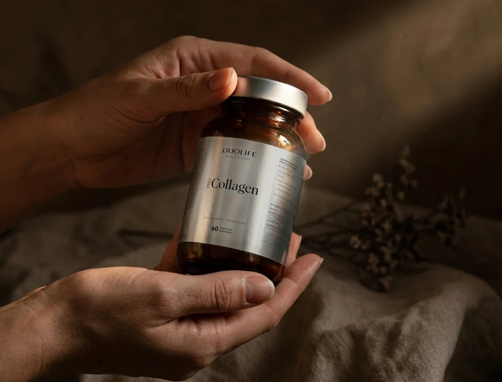 DuoLife Collagen Vita Premium 60 kapsułek – Kolagen Morski z Witaminą C, Kompleks Anti-Aging, Jędrna Skóra i Mocne Stawy — miniatura 2