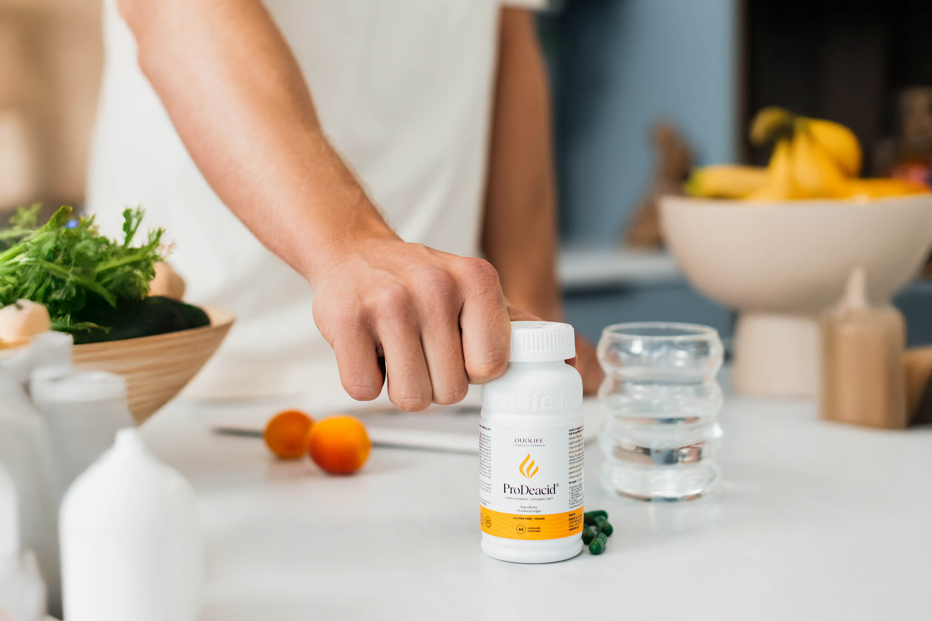 DuoLife ProDeacid Premium 60 kapsułek – Równowaga Kwasowo-Zasadowa, Odkwaszanie i Głęboki Detoks Organizmu — miniatura 2