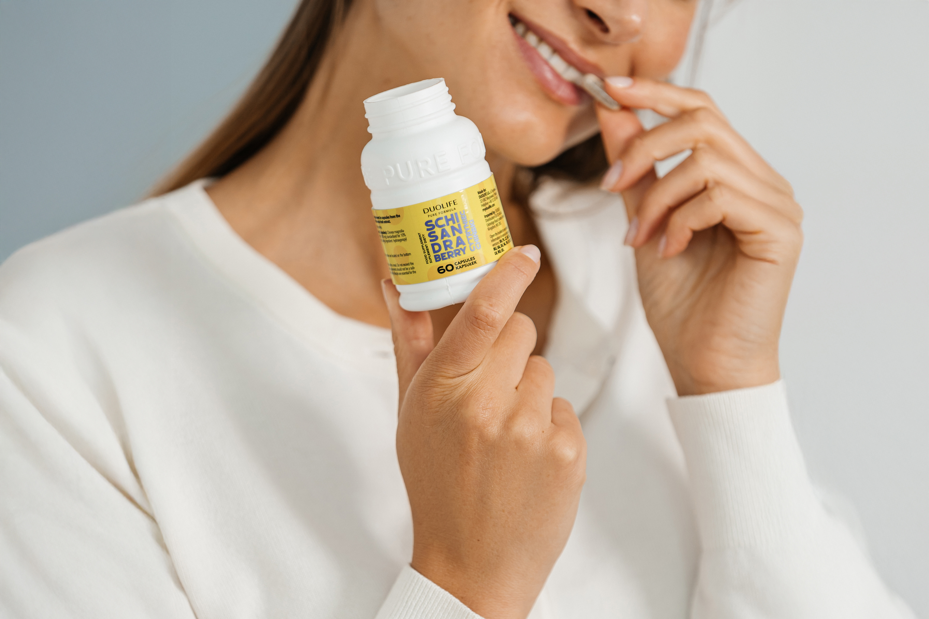 DuoLife Schisandra Premium 60 kapsułek – Cytryniec Chiński, Standaryzowany Ekstrakt, Silny Adaptogen, Focus i Regeneracja Wątroby — miniatura 2
