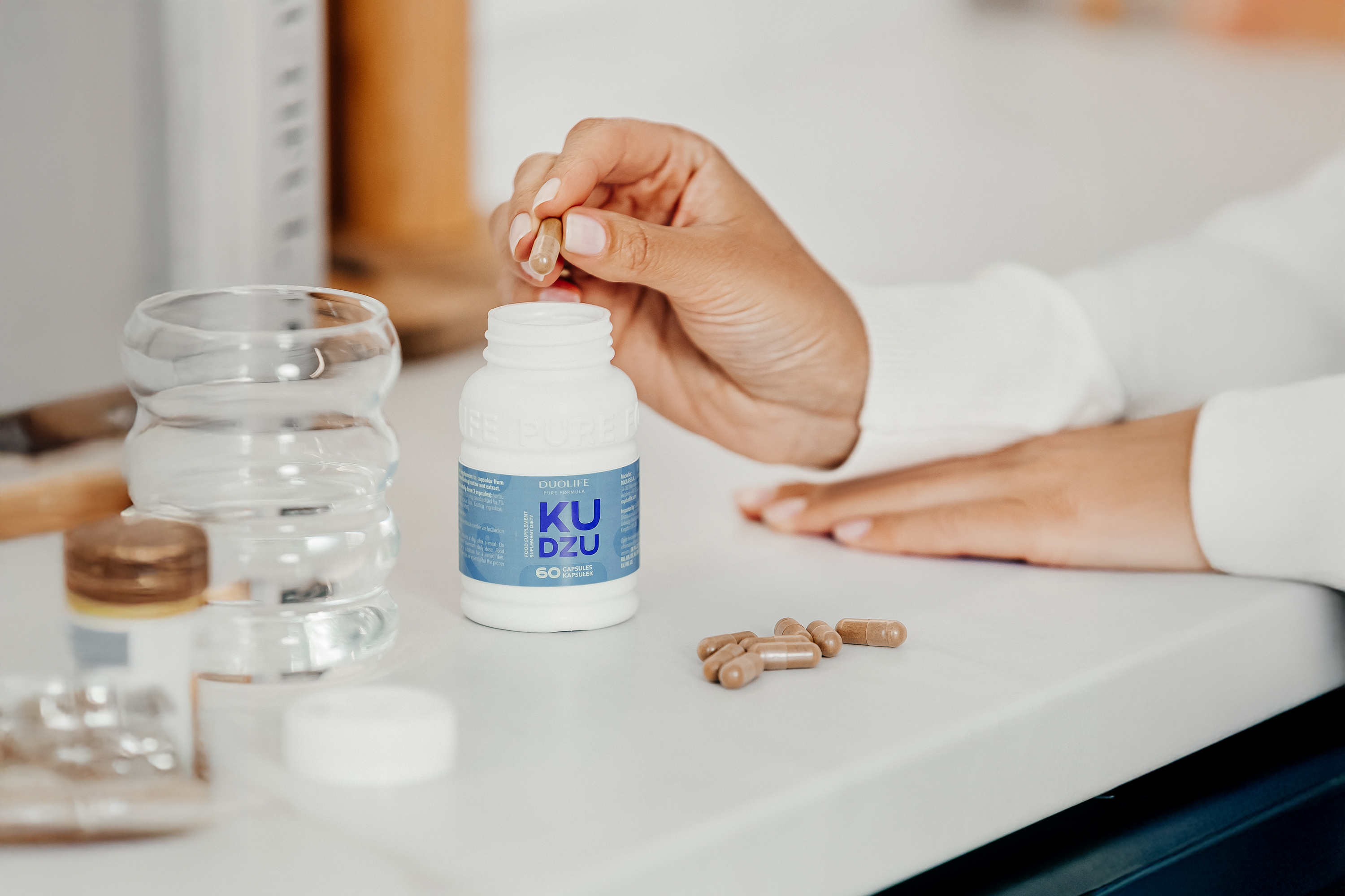 DuoLife Kudzu Premium 60 kapsułek – Ekstrakt z Opornika Łatkowatego, Głęboka Detoksykacja, Wsparcie Układu Nerwowego i Kontrola Nałogów — miniatura 2