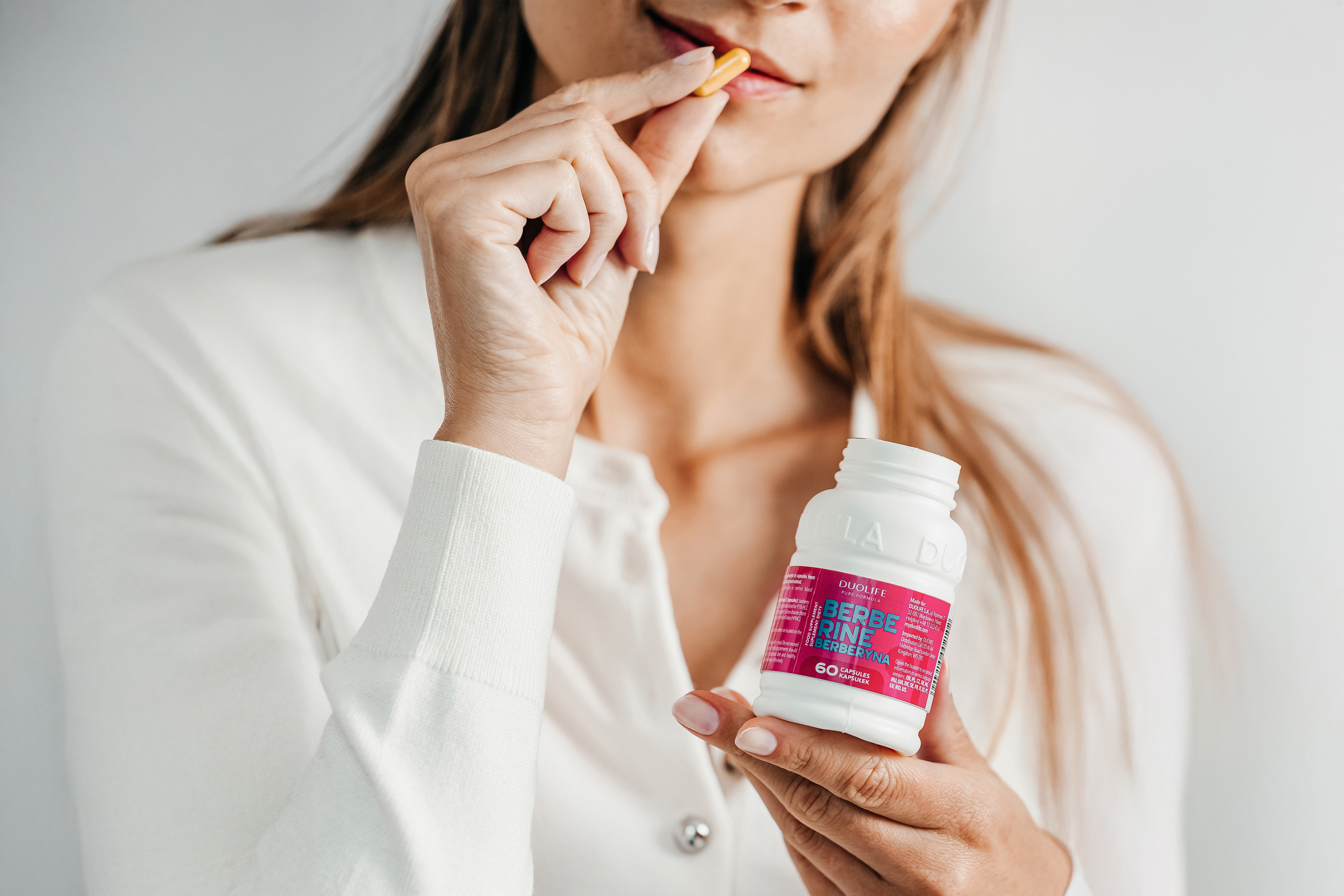 DuoLife Berberine Premium 60 kapsułek – Standaryzowana Berberyna z Berberysu, Prawidłowy Cukier, Wrażliwość na Insulinę i Kontrola Wagi — miniatura 2