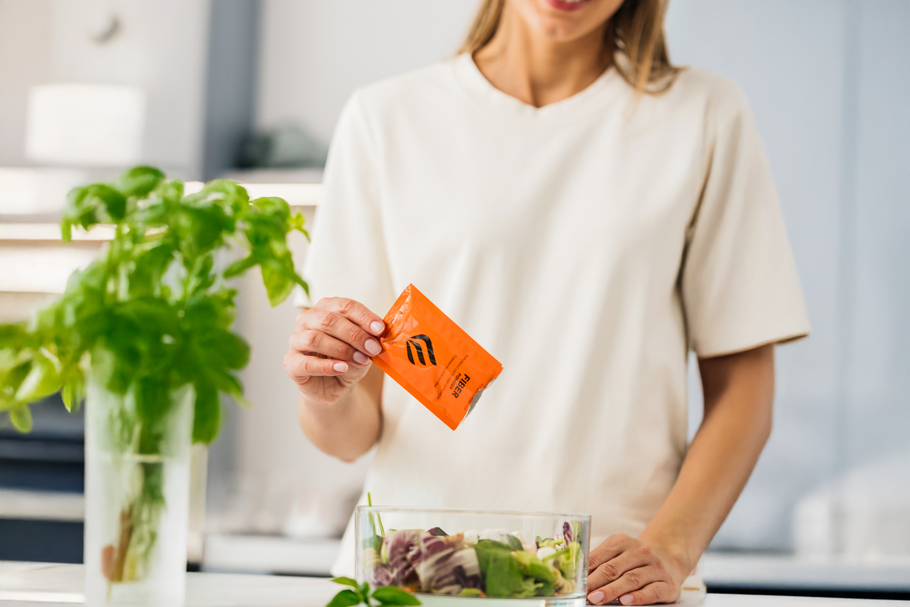 DuoLife Fiber Powder Premium 30 saszetek – Rozpuszczalny Błonnik Dietetyczny, Zaawansowane Prebiotyki, Prawidłowa Praca Jelit i Lekkość Brzucha — miniatura 2