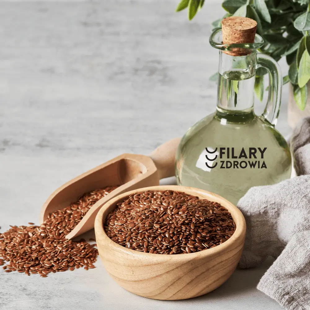 Olej Lniany tłoczony na zimno 250ml  – Zielony Olej — miniatura 3