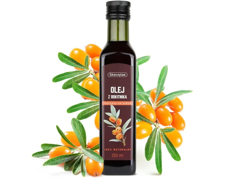 Olej z Rokitnika tłoczony na zimno 250ml – Skoczylas — miniatura 2
