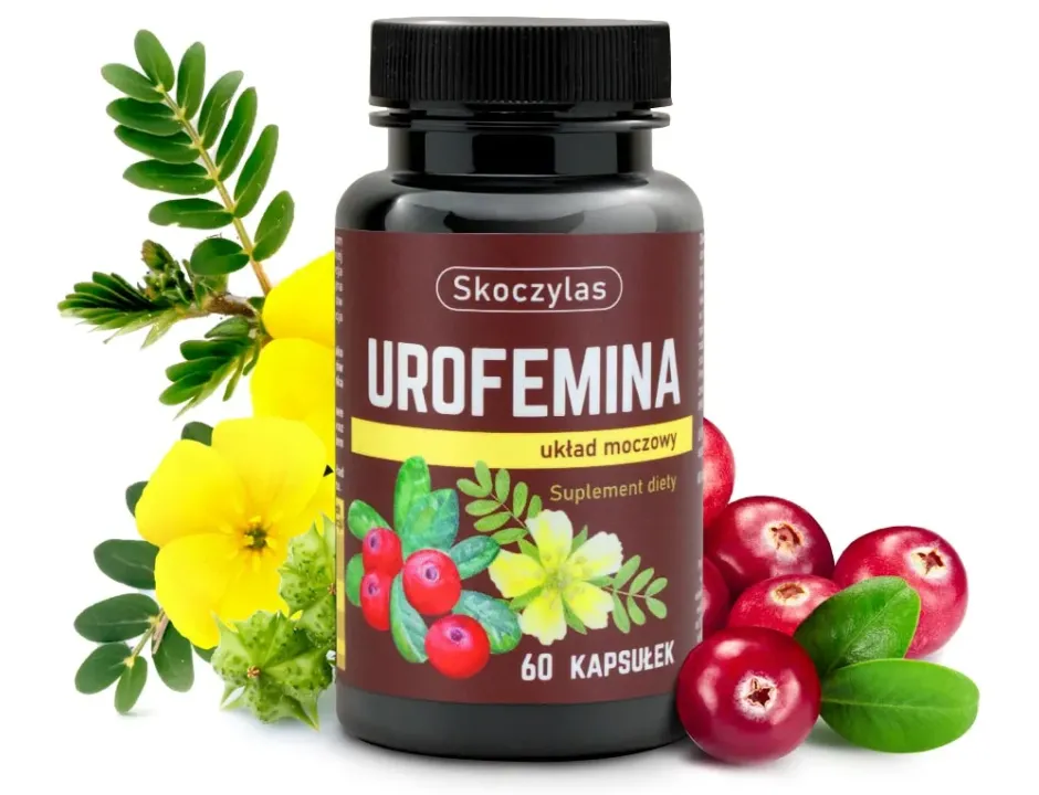 Urofemina Skoczylas 60 kapsułek – D-Mannoza, Laktoferyna, Zdrowy Pęcherz, Ochrona Dróg Moczowych, Komfort Intymny Kobiety i Formuła Pure Clean Label — miniatura 2