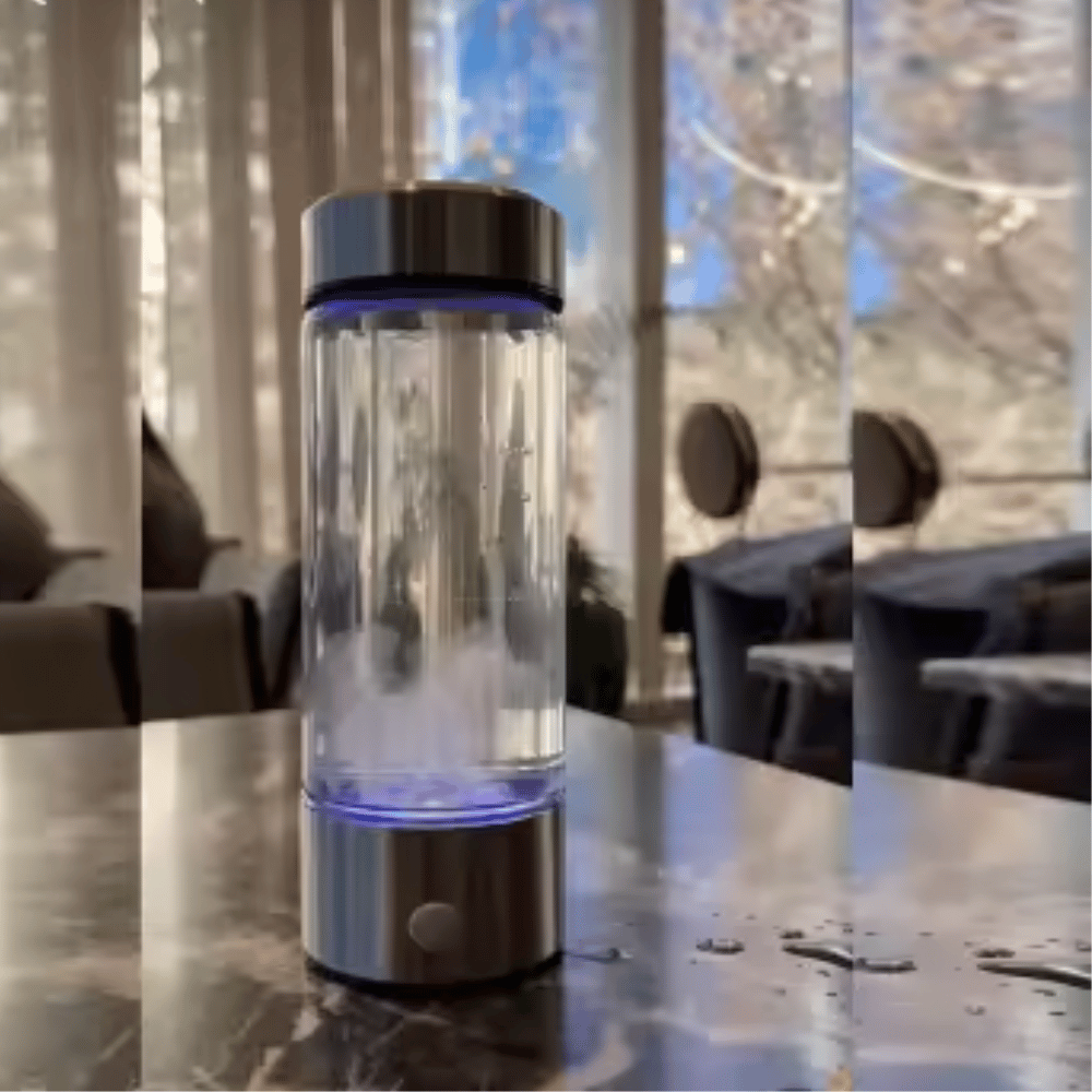 Przenośna Butelka Wodorowa AuraWell z Technologią SPE/PEM 420 ml — miniatura 5