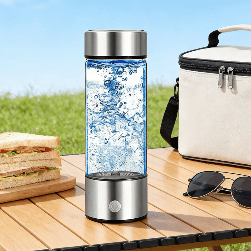 Przenośna Butelka Wodorowa AuraWell z Technologią SPE/PEM 420 ml — miniatura 7