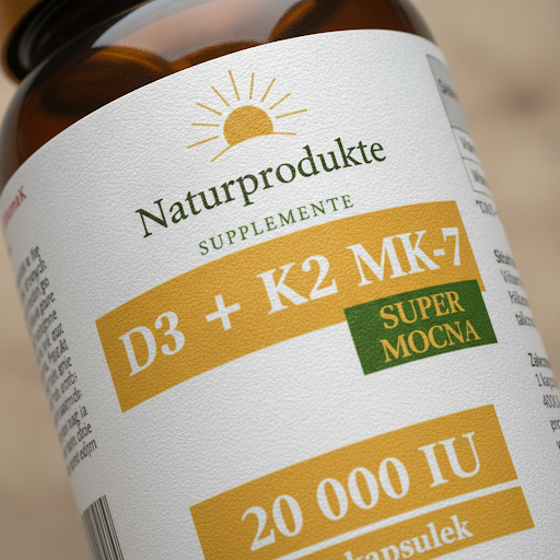 D3 + K2 MK-7 Super Mocna 20 000 IU My Herbs 120 kaps., 12 mies. — miniatura 4