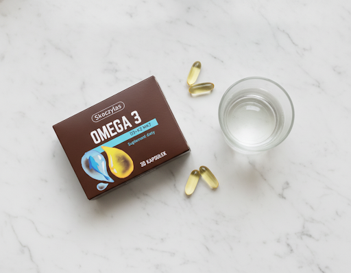 Omega-3 + D3 + K2 MK7 Skoczylas – DHA 712 mg, EPA 254 mg, Mocne Serce, Sprawny Mózg, Zdrowe Kości, Silna Odporność i Formuła Pure Clean Label — miniatura 5