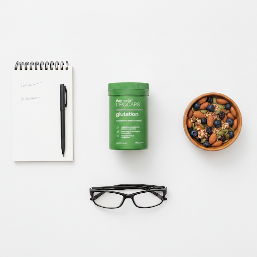 Glutation Liposomalny 300 mg - 90 Kapsułek WEGE - Formeds LIPOCAPS - Silny Antyoksydant, Detoks — miniatura 4