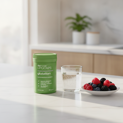 Glutation Liposomalny 300 mg - 90 Kapsułek WEGE - Formeds LIPOCAPS - Silny Antyoksydant, Detoks — miniatura 3