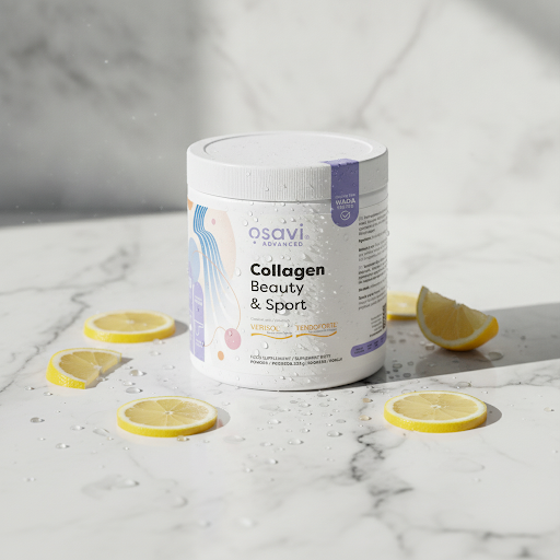 Kolagen Collagen Beauty i Sport Osavi Skóra Stawy Regeneracja Proszek 225g — miniatura 3