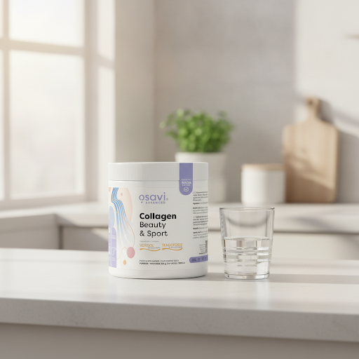 Kolagen Collagen Beauty i Sport Osavi Skóra Stawy Regeneracja Proszek 225g — miniatura 4