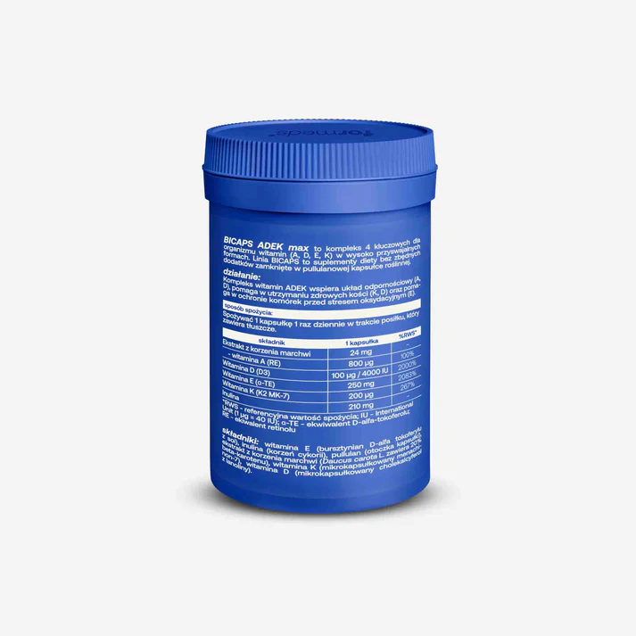 BICAPS ADEK MAX Formeds 60 kaps. – D3 4000 IU, K2 MK-7 200 µg — miniatura 3