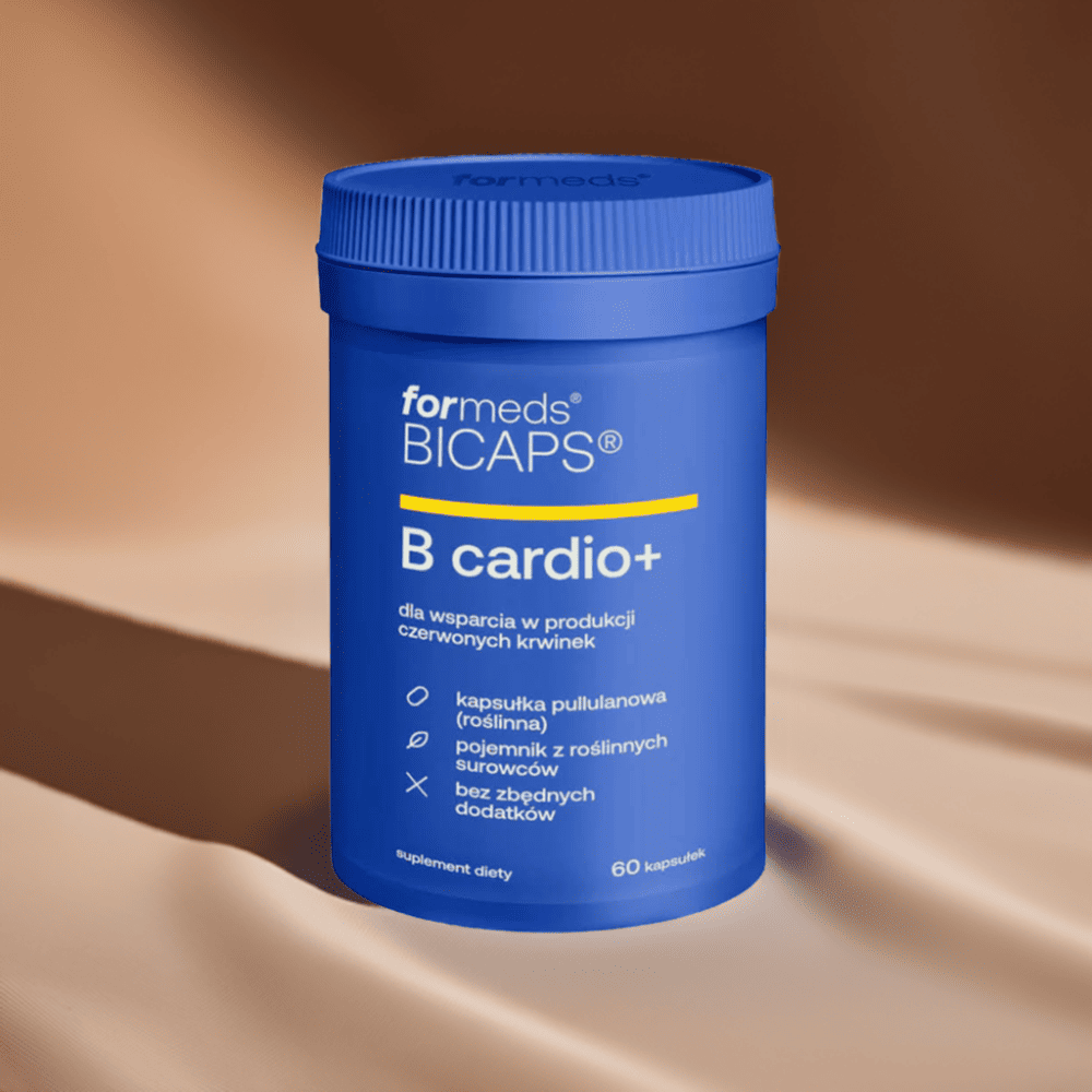 BICAPS B Cardio + - Kompleks Witamin dla Serca i Układu Krążenia, Wsparcie Naczyń Krwionośnych — miniatura 4