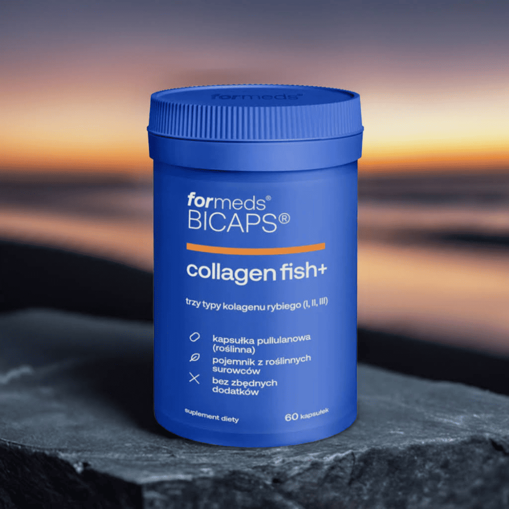 BICAPS Collagen Fish+ - 3 Typy Kolagenu Rybiego - 60 kapsułek - Formeds — miniatura 6